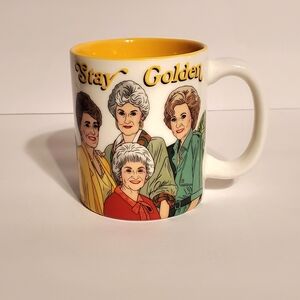 New Ceramic Mug ,Stay Golden Inspired by the Classic Sitcom, "The Golden Girls"